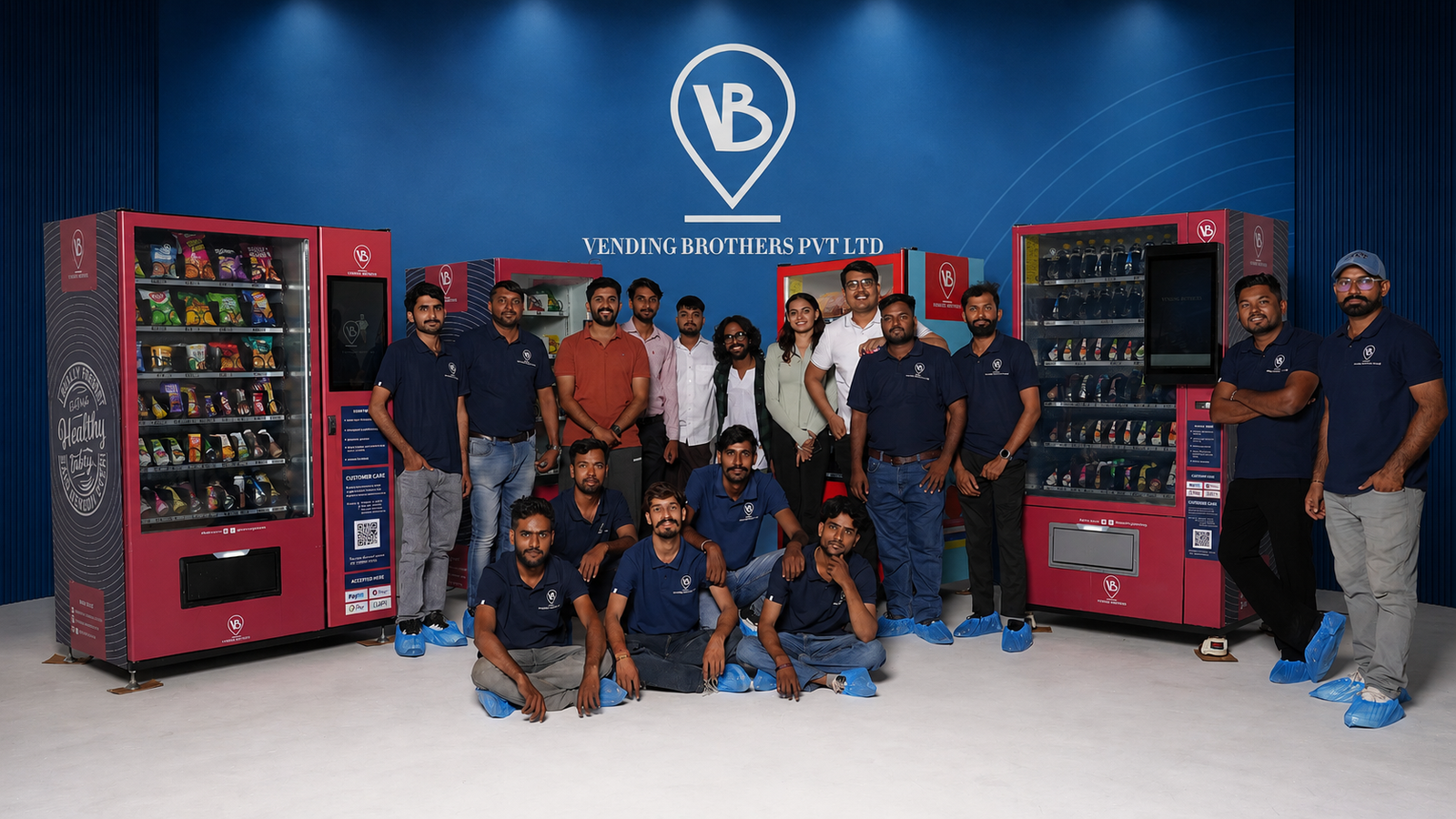 The Vending Brothers team at work